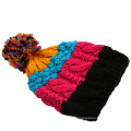 Hand Knitted Winter Warm Hat with Pineapple Design